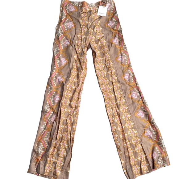 Sandro paisley-print flared trousers - Picture 2 of 8